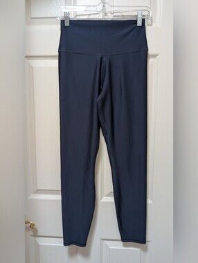 Alo Yoga Airlift High-Waist 7/8 Legging navy blue size Medium M